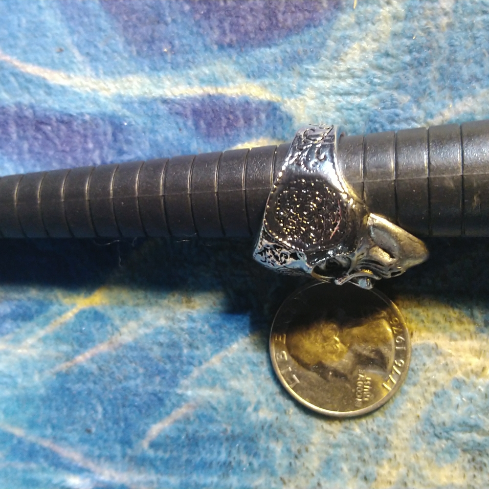 Skull ring    (G) - Picture 3 of 4